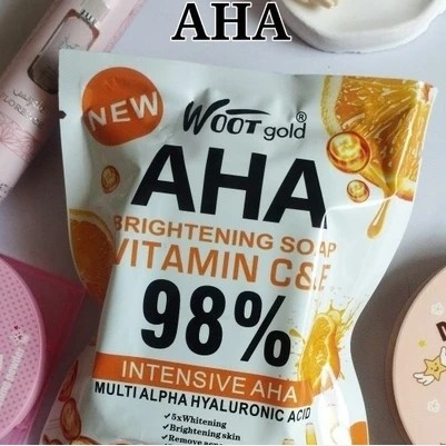 صابون سفید کننده گلوتاتیون AHA و ویتامین سی ووت گلد