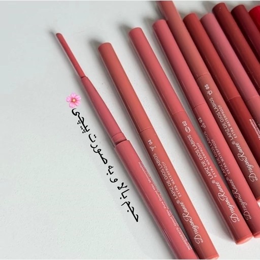 خط لب و رژلب پیچی دراگون رنگهای شاد و جیغ