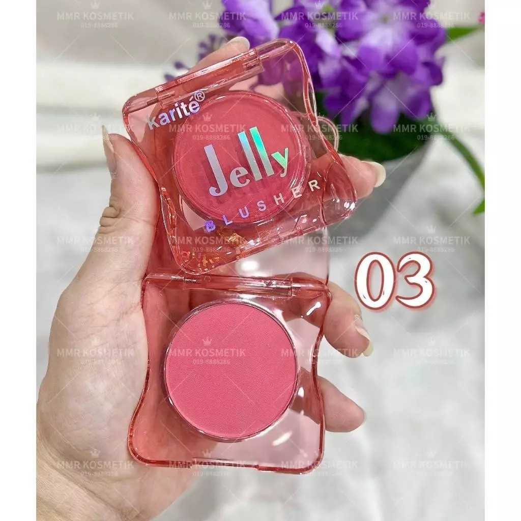 رژگونه شیشه ای پینترستی با پیگمنت بالا رژگونه صورتی رژگونه پودری