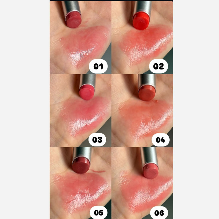 رژلب خیس استیکی پاپیونی برند cappuvini
