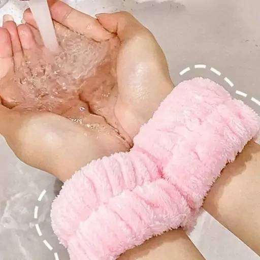 مچ بند حوله ای مناسب فشیال مچ بند حوله ای آرایشی