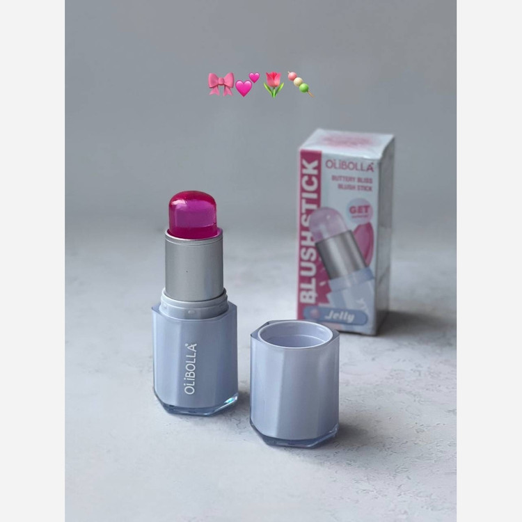 رژگونه حرارتی شیشه ای طرح شیگلم برند اولیبالا OLIBOLLA (معروف به رژگونه ژله ای)