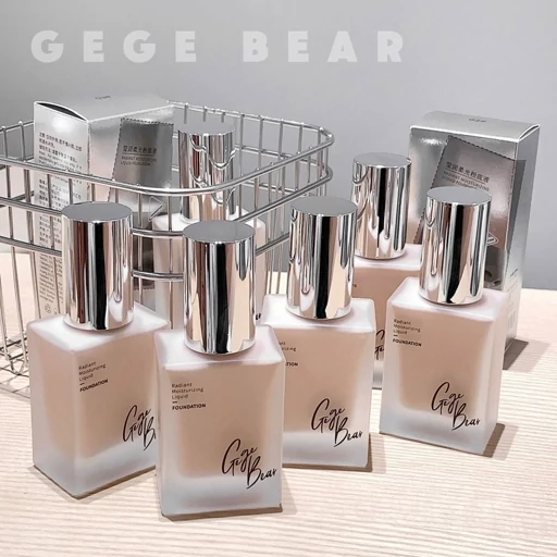 کرم پودر gege bear کرم پودر دارای آبرسان بافت نرم و لطیف کرمپودر Gege Bear