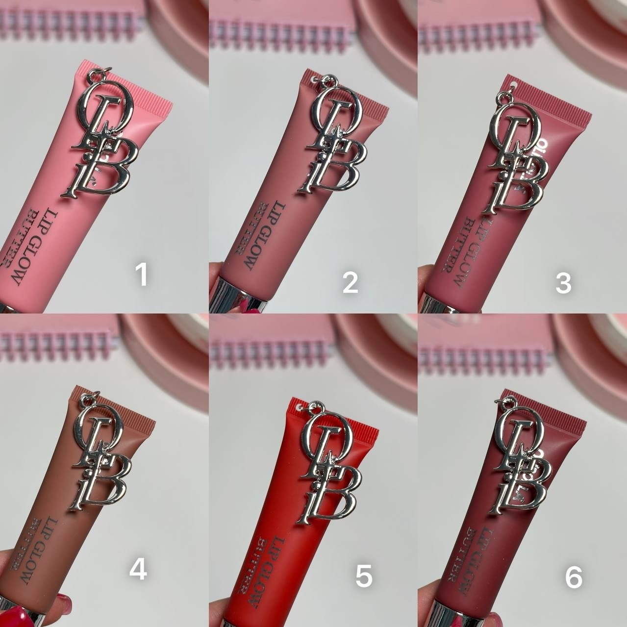 لیپ گلاس آویزدار دوپ دیور Dior برند Drohoo رژلب خیس شاین دار جعبه دارد
