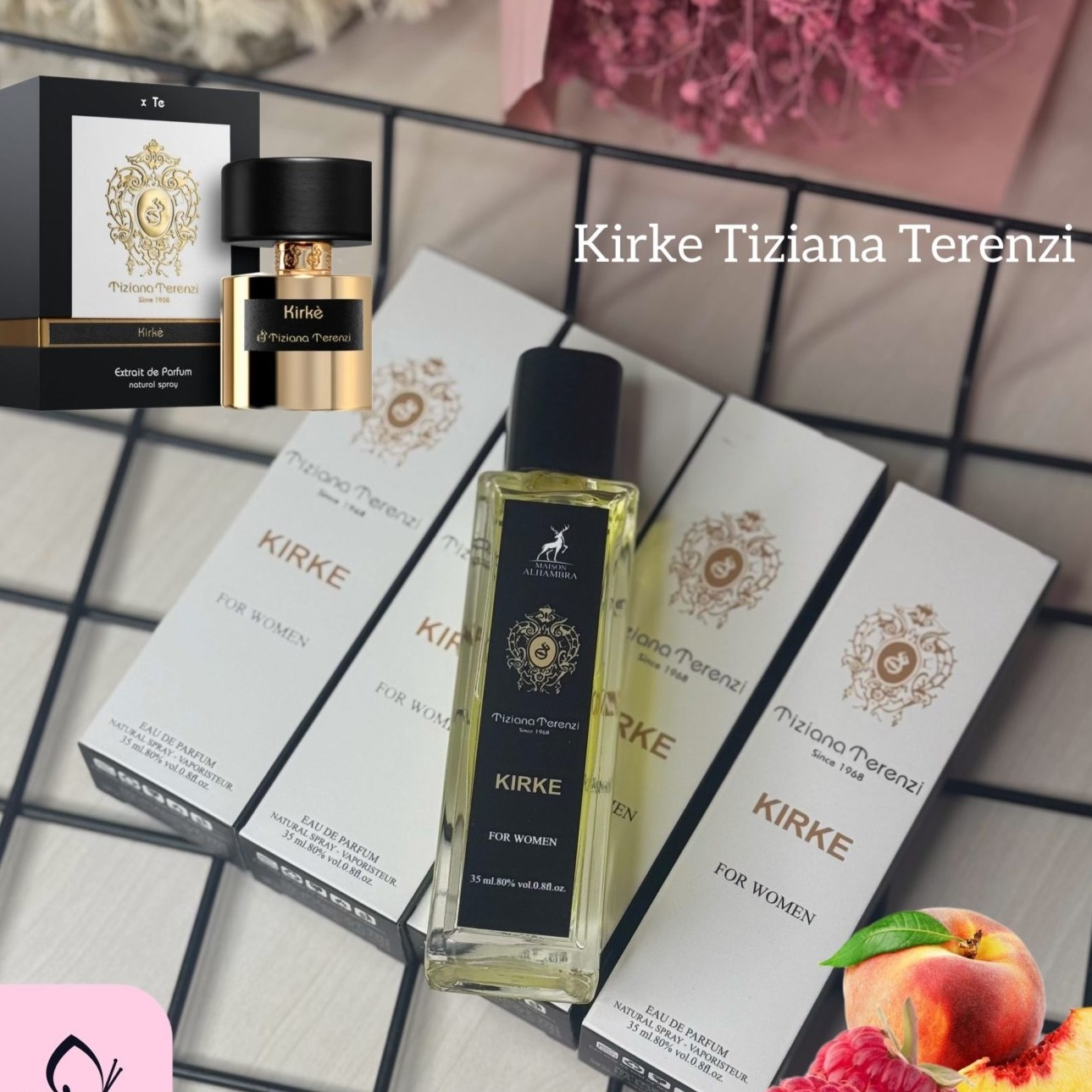 عطر KIRKE کیرکه تیزیانا ترنزا الحمبرا 35 میل