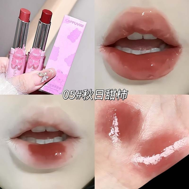 لیپ استیک خیس Cappuvini رژلب خیس رژلب استیکی کره ای