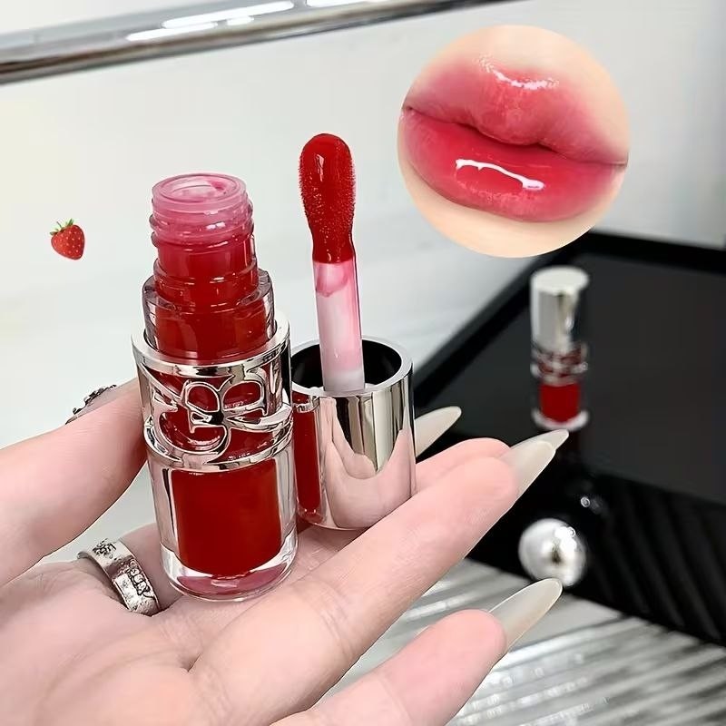 لیپ گلاس دوپ Ysl برند Gege Bear لیپ گلاس ایو سن لورن وای اس لیپگلاس دوپ YSL برند Gege Bear لیپ گلاس ایو سن لورن