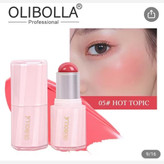 رژگونه کره ای دوپ شیگلم برند OLIBOLLA رژگونه استیکی اولیبولا رژگونه کره ای اولیبولا
