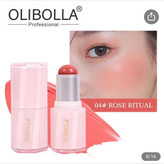 رژگونه کره ای دوپ شیگلم برند OLIBOLLA رژگونه استیکی اولیبولا رژگونه کره ای اولیبولا