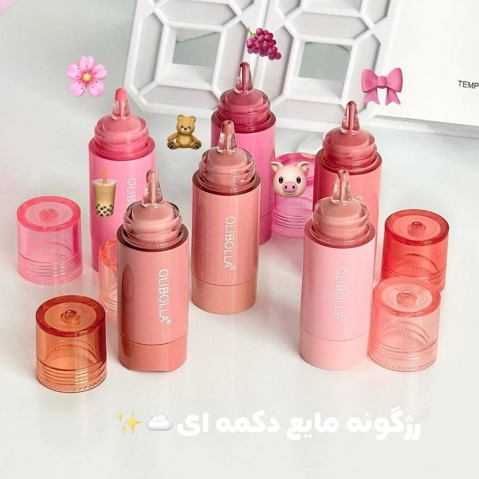 رژگونه مایع دکمه ای Olibolla رژگونه دکمه ای اولیبولا رژگونه دکمه ای