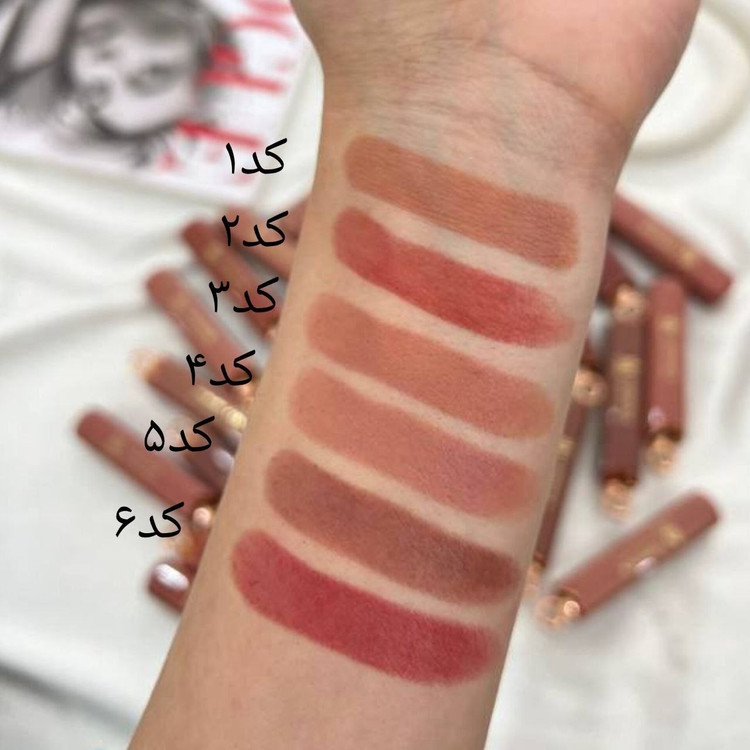 رژلب جامد استیکی Drohoo رژلب مات رژ لب جامد نود