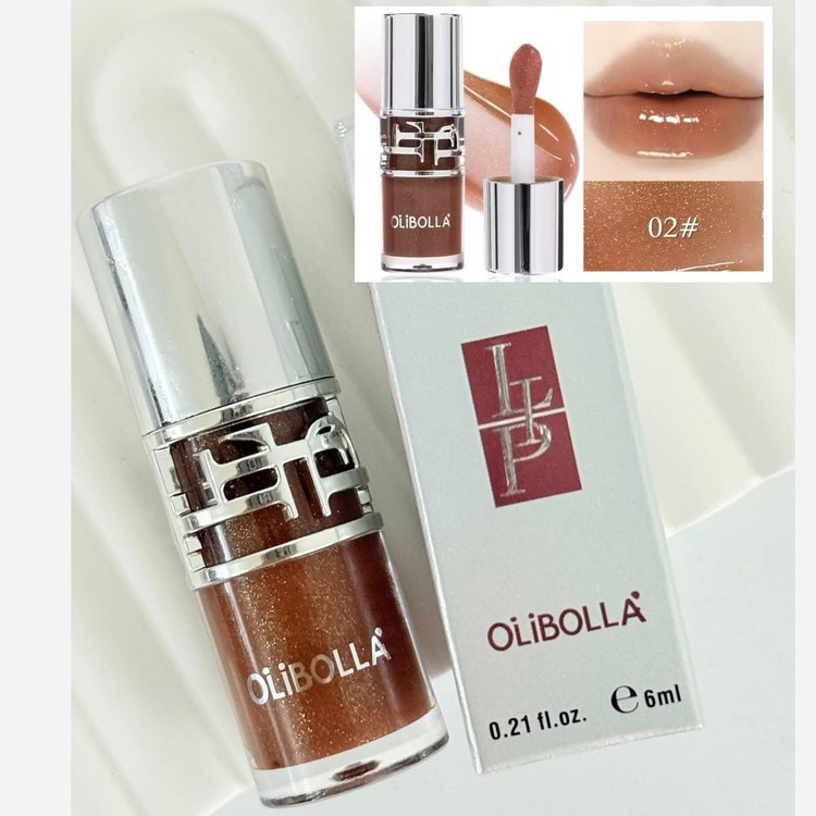لیپ گلاس دوپ YSL برند Olibolla لیپگلاس شاین دار دوپ Ysl