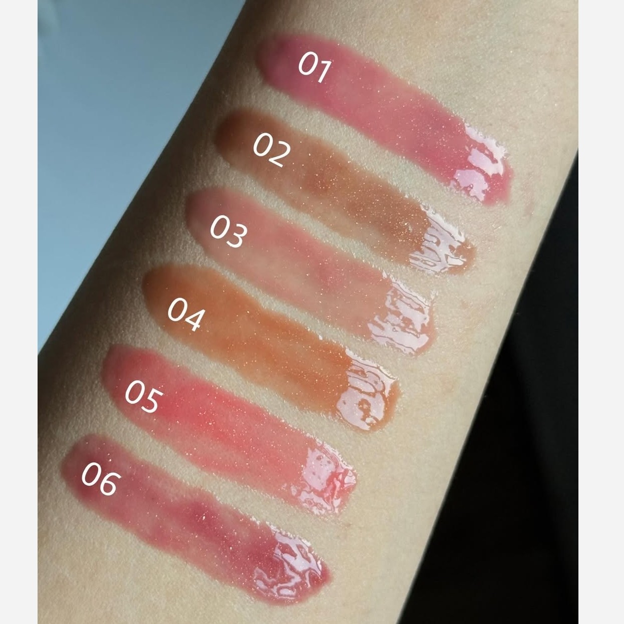 لیپ گلاس دوپ YSL برند Olibolla لیپگلاس شاین دار دوپ Ysl
