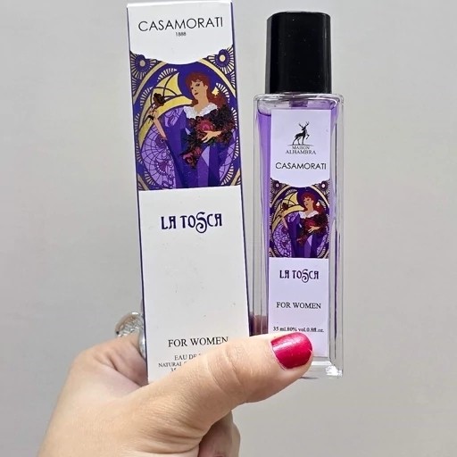 عطر ادکلن کازاموراتی لاتوسکا الحمبرا 35 میل خنک و ملایم و شیرین عطر زنانه