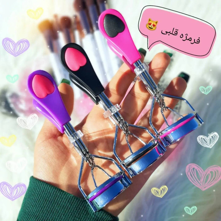 فرمژه قلبی شانه دار جعبه دار